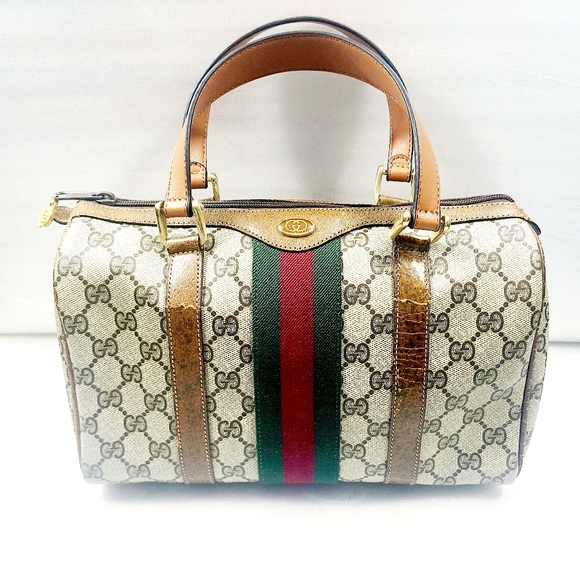 Gucci Leather Satchel Bag - Picture 6 of 11